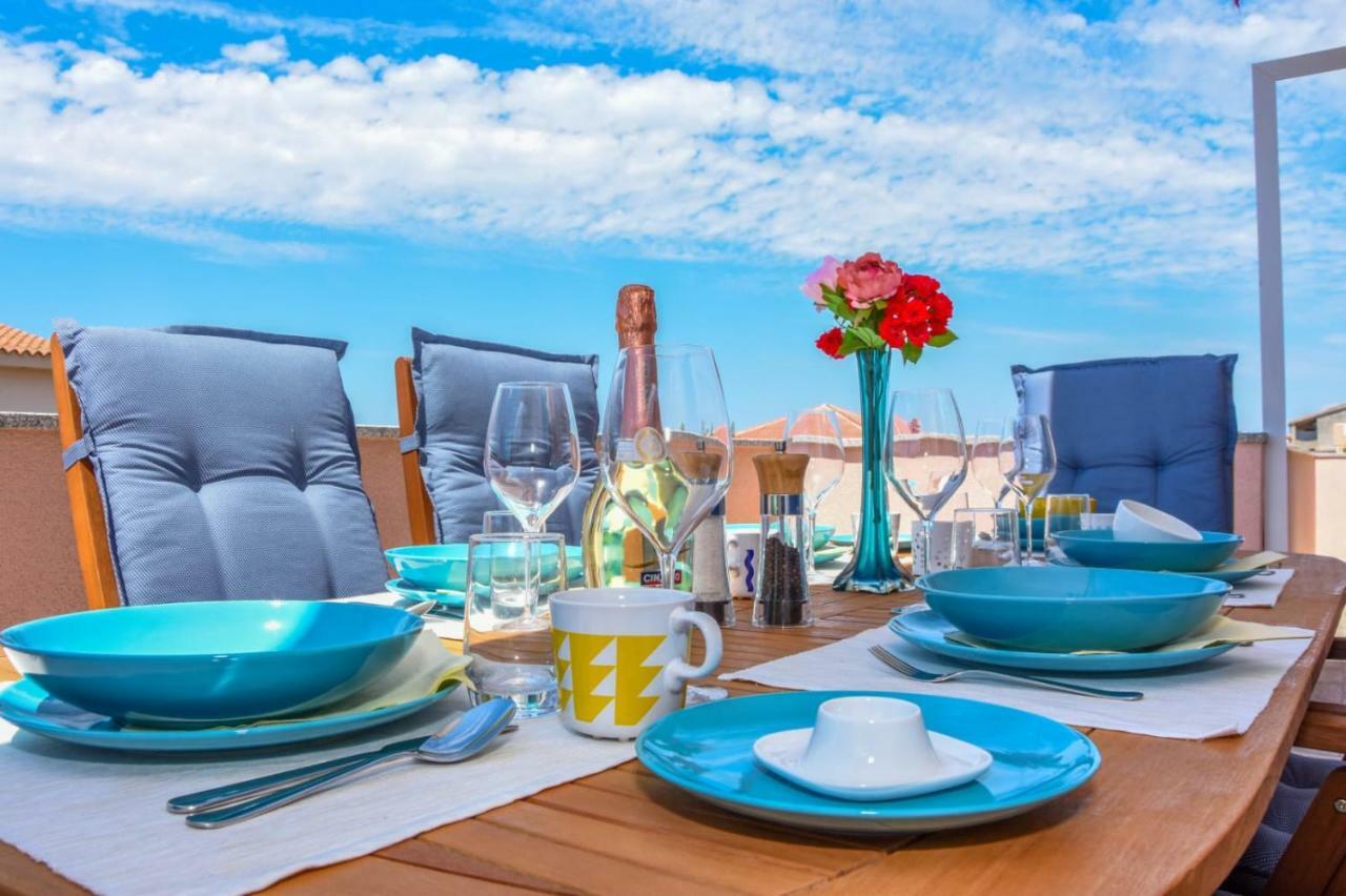 Apartments Milena 8 Мандре Экстерьер фото